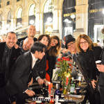 Cena in nero Galleria Milano 2014-16