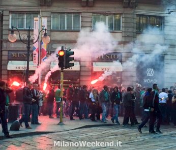 Disagi tifosi St Etienne Milano 2014-3