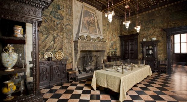 Sala da pranzo Museo Bagatti Valsecchi - Credits Ruggero Longoni