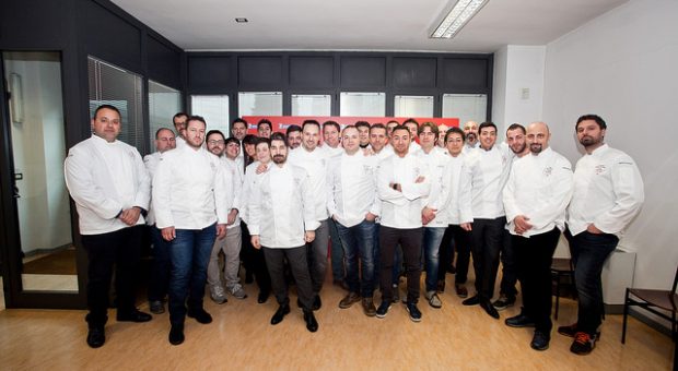 chef Guida Michelin Italia 2016 foto di gruppo
