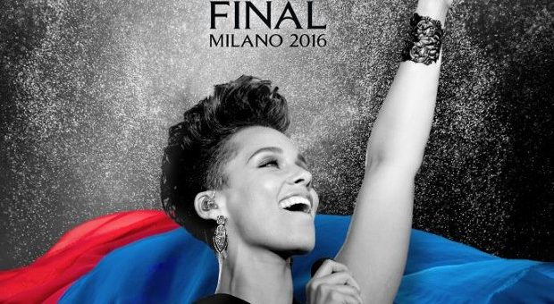 Finale Champions League Milano Alicia Keys
