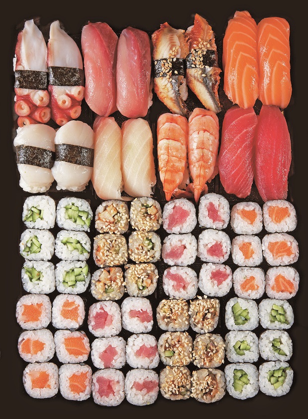 Sushi pattern