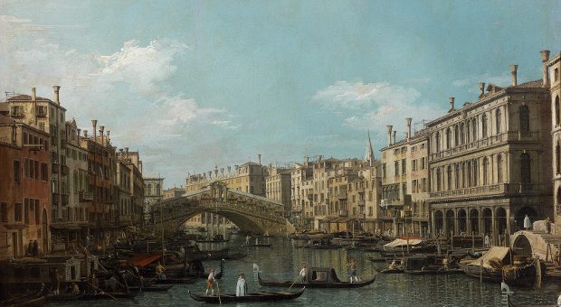 Il Canal Grande con il Ponte di Rialto da sud, Venezia © Culturespaces-Musée Jacquemart-André