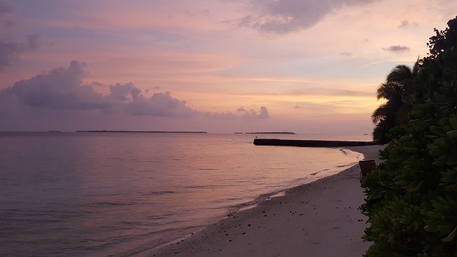 Maldive-tramonto